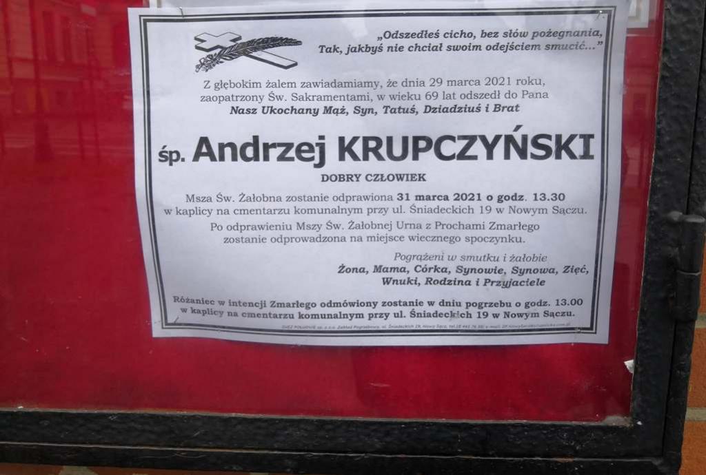 Andrzej Krupczyński_nekrolog 