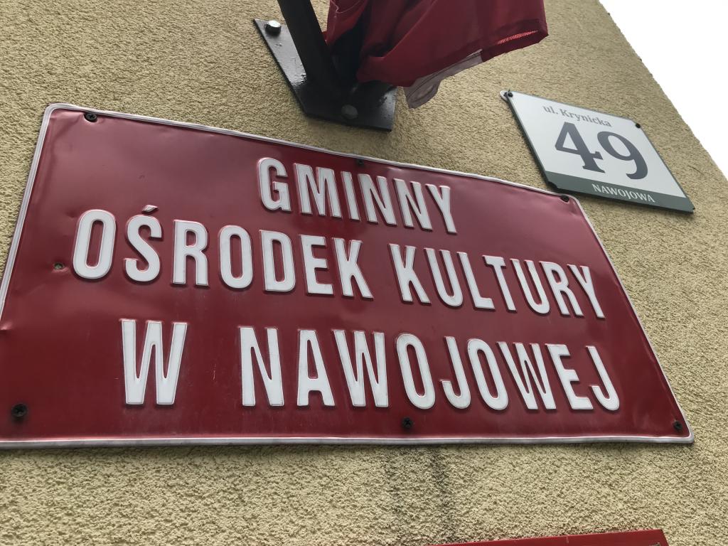 Gminny Ośrodek Kultury w Nawojowej. Fot. TK