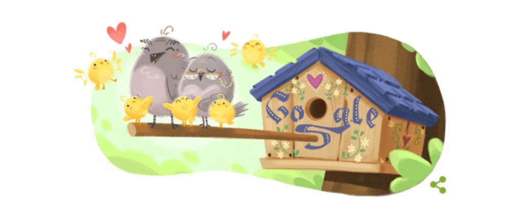 Google Doodle na Dzień Babci i Dzień Dziadka