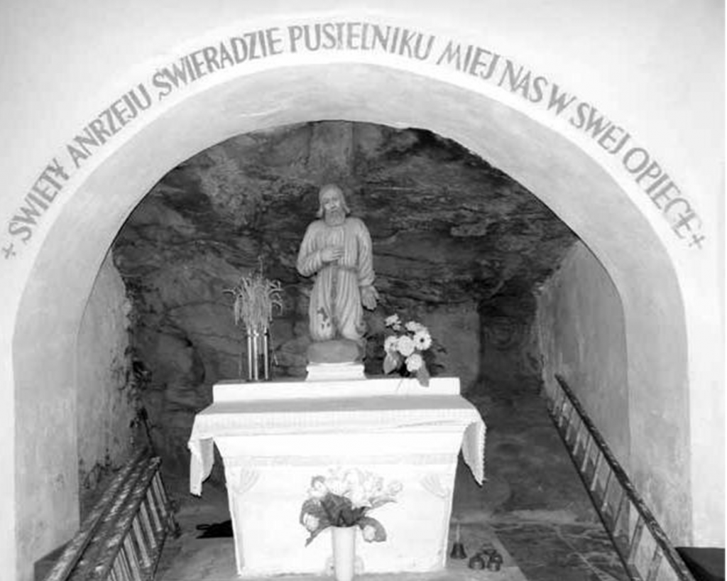 Wnętrze kapliczki św. Świerada