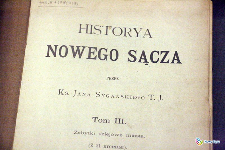 Historia Nowego Sacza o. Jana Sygańskiego