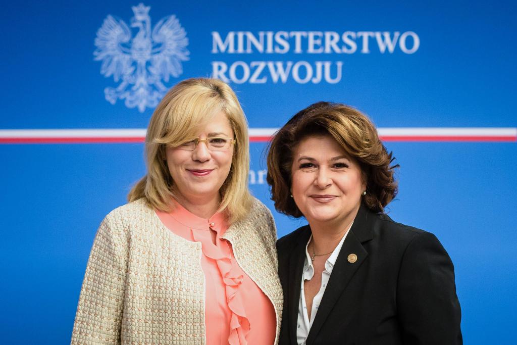 Rovana Plumb, Romanian Minister Delegate for European Funds, and Corina Creţu