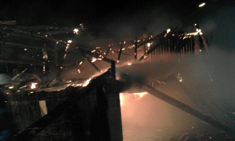 pożar stodoły w Lipnicy Wielkiej