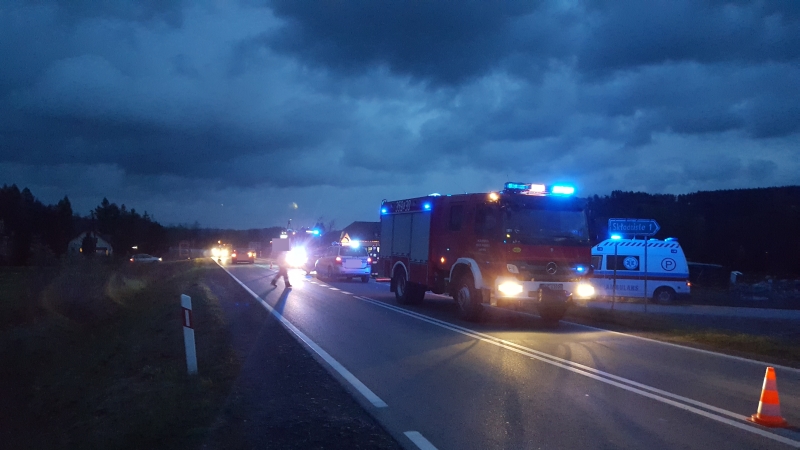 Groźny wypadek w Maciejowej