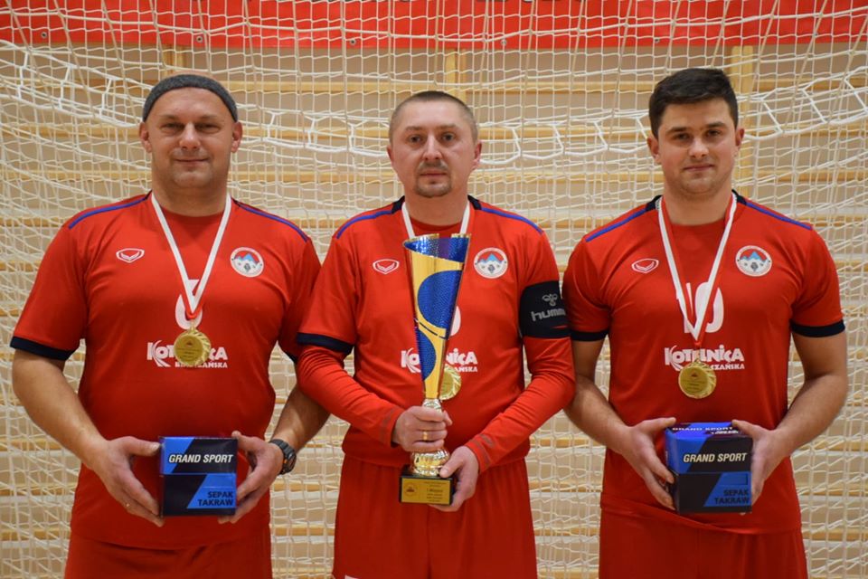 Zwycięzcy Pucharu Polski w sepak takraw z Bukowiny Tatrzańskiej