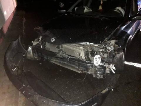 W Łazach Biegonickich zderzyły się dwa auta. Jedna osoba trafiła do szpitala