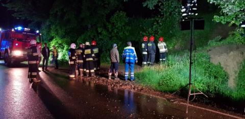 W Szczyrzycu trzeba było ewakuować szpital. Wszystko przez deszcz