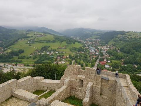 Aktywny Sądeczanin: zamek w Rytrze i najpiękniejszy widok na Dolinę Popradu