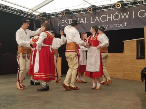 Folklor Spisza w całej okazałości pokazali na III Festiwalu Lachów i Górali. Zobacz ich występ!