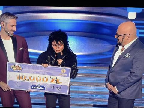 Katarzyna Ucherska – rewelacyjny Michael Jackson! Nagrodę 10 tysięcy złotych przekazała Sądeckiemu Hospicjum