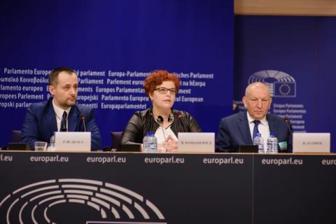 Fakro_ konferencja prasowa w Parlamencie Europejskim