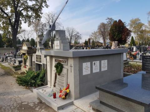 Grobowiec Jerzego, Erazma Iszkowskiego po renowacji, fot. Iga Michalec