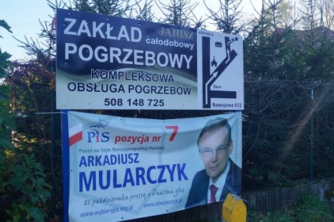 plakaty wyborcze, Mularczyk