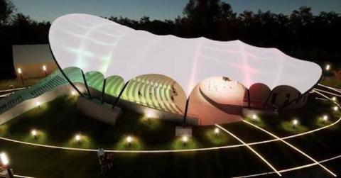 Nowa koncepcja przebudowy amfiteatru w Muszynie podana pod dyskusję mieszkańców