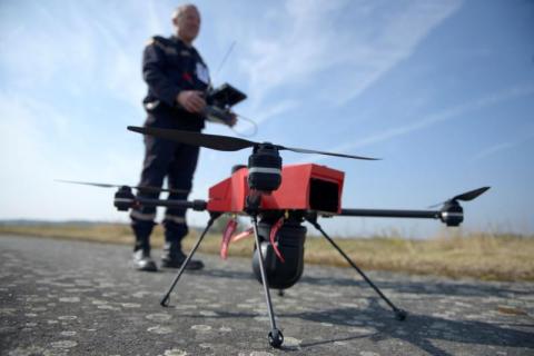 To szturmowymi dronami "Bóbr" Ukraińcy zaatakowali rosyjską stolicę