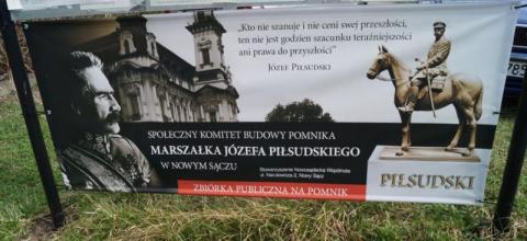 Powstaje pomnik marszałka Piłsudskiego