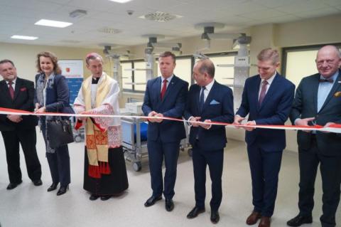 Otwarcie nowego skrzydła szpitala w Krynicy-Zdroju
