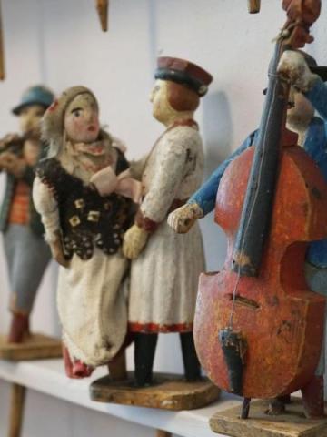 Krynica: najstarsze i najcenniejsze szopki oraz figurki kolędnicze na wystawie w "Nikiforze"