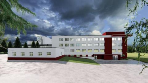 Wizualizacja - Szpital Powiatowy w Limanowej