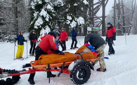 Aż 415 poszkodowanych na stokach narciarskich. Ratownicy Grupy Krynickiej GOPR zakończyli i podsumowali sezon zimowy