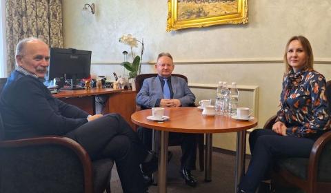 Iwona Grzebyk-Dulak, Jan Golba i Zygmunt Berdychowski spotkali się w Muszynie. O czym rozmawiali?