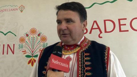 Jan Smoleń, prezes Stowarzyszenia Lachów Sądeckich, fot. Iga Michalec