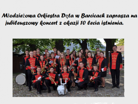 Młodzieżowa Orkiestra Dęta z Barcic