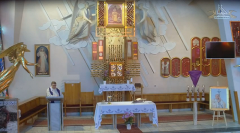 Transmisja mszy z Sanktuarium Matki Bożej Pocieszenia w Pasierbcu [NA ŻYWO]