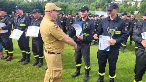 Strażacy OSP rywalizowali w Krynicy. Zaprezentowali niezwykłą determinację, odwagę i profesjonalizm