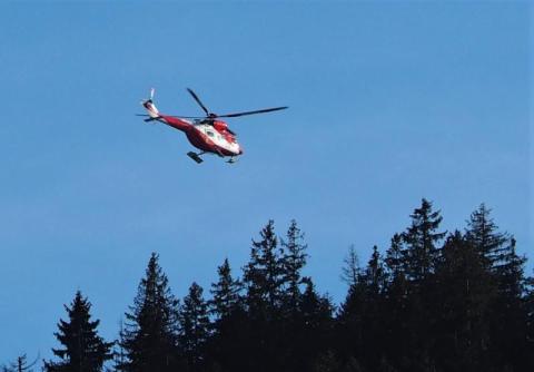 Groźny wypadek w Tatrach. Turysta spadł w rejonie Przełęczy pod Chłopkiem