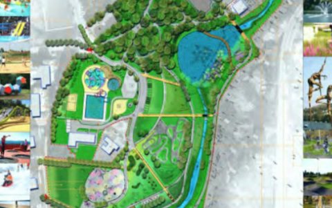 projekt zagospodarowania parku miejskiego w Limanowej