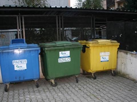 kontenery na śmieci