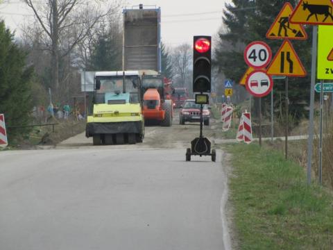 remont drogi w Siołkowej