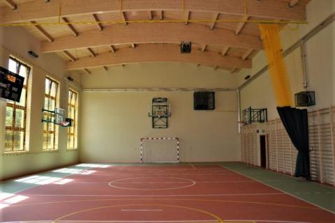 Sala gimnastyczna w Rojówce już otwarta. Można grać!