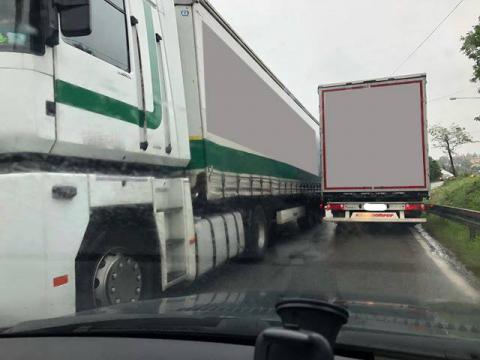 Stary Sącz: zamiast montować progi zwalniające trzeba postawić veto ciężarówkom