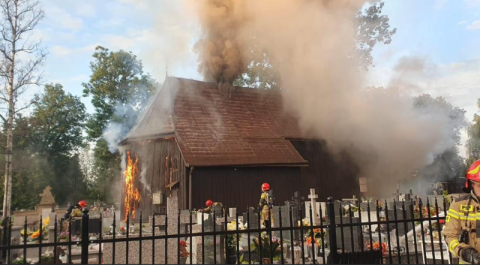 To się w głowie nie mieści! Szokujące ustalenia w sprawie pożaru kościoła w Nowym Sączu