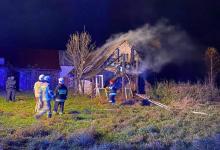 Tragiczna śmierć w płomieniach w Maciejowej. Strażacy znaleźli zwęglone zwłoki