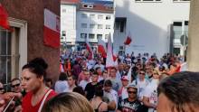 Polski marsz w Reutlingen