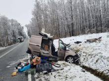 Wypadek w miejscowości Breń. Droga krajowa 73 jest zablokowana 
