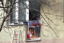 Z ostatniej chwili: pożar w bloku przy ul. Broniewskiego. Trwa akcja ratunkowa