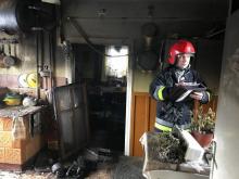 Kolejna tragedia. W pożarze domu w Skrudzinie zginął mężczyzna