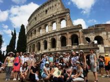 Uczniowie z Przysietnicy zwiedzili Rzym. Czym na to zasłużyli?