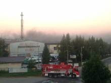 pożar w hali Eko-Curo przy Grunwaldzkiej