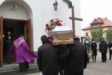 Pogrzeb Mariana Cyconia z ewangelią o czuwaniu. Nie było w tym przypadku