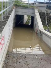 Nowy Sącz: tunel na Zielonej znów zalany? Będzie jeszcze gorzej