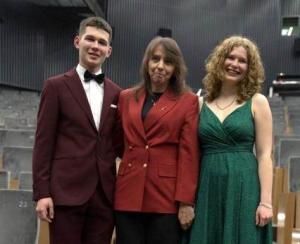 Uczennica nowosądeckiej szkoły muzycznej zachwyciła śpiewem muzyków z całego świata